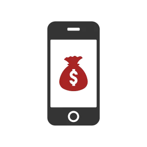 mobile and money logo