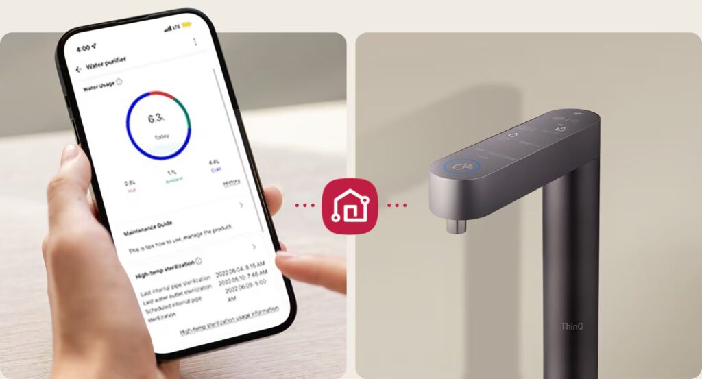 LG Purifier Water PuriCare™ ATOM-U Undersink Water Purifier hot and cold