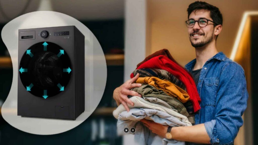 LG Subscribe 15/8kg Front Load Washer Dryer selayang